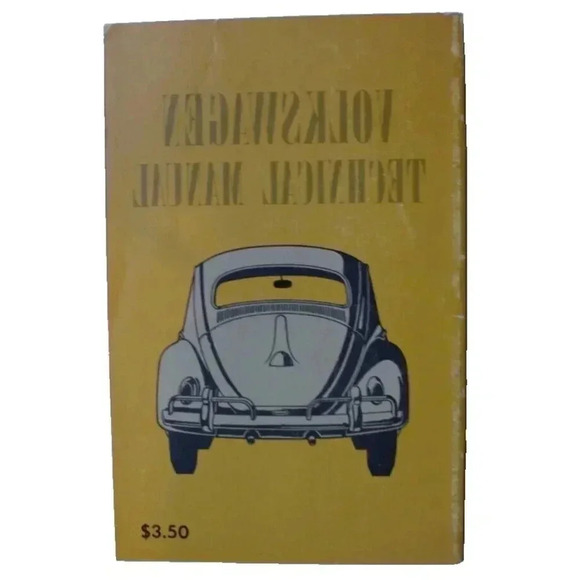 Vtg 1968 Volkswagen 1300 & 1500 Technical Manual Henry Elfrink Book - Picture 3 of 3